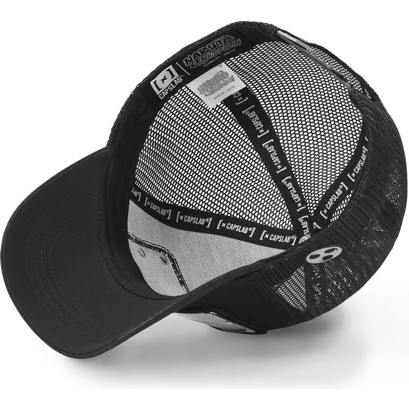 cepur-izliekta-truckeris-melns-snapback-ban-konoha-naruto-no-capslab