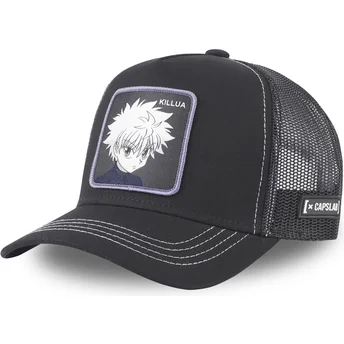 Capslab Killua Zoldyck KIR3 Hunter x Hunter Black Trucker Hat