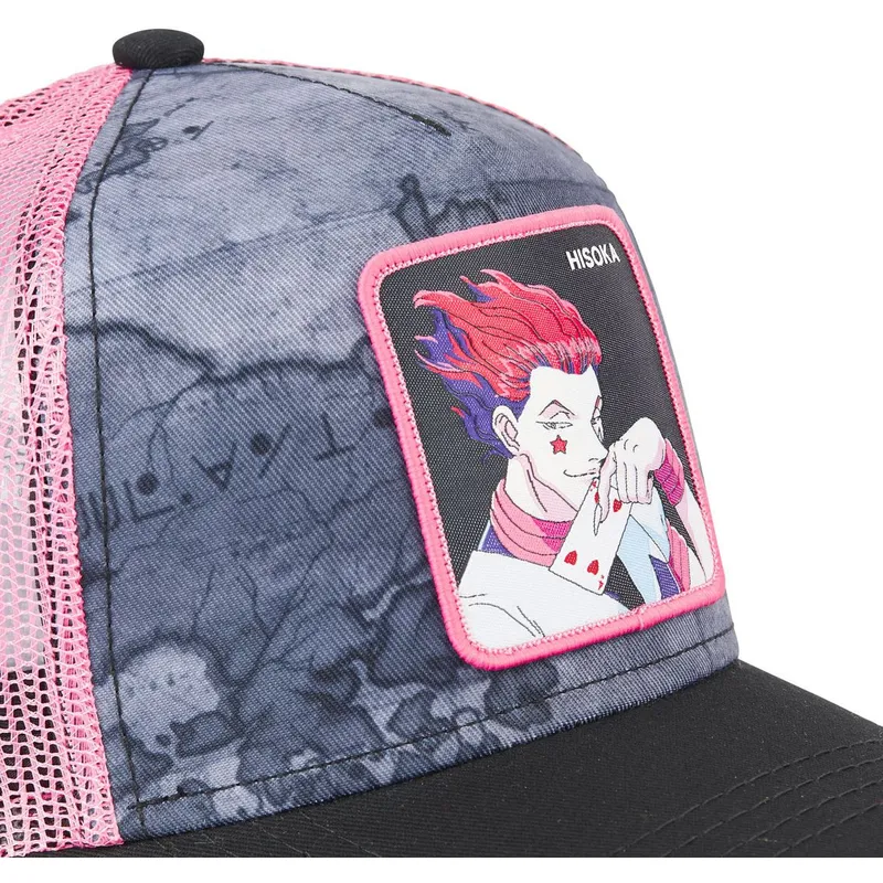 cepur-izliekta-truckeris-melns-snapback-his2-hisoka-morow-hunter-x-hunter-no-capslab