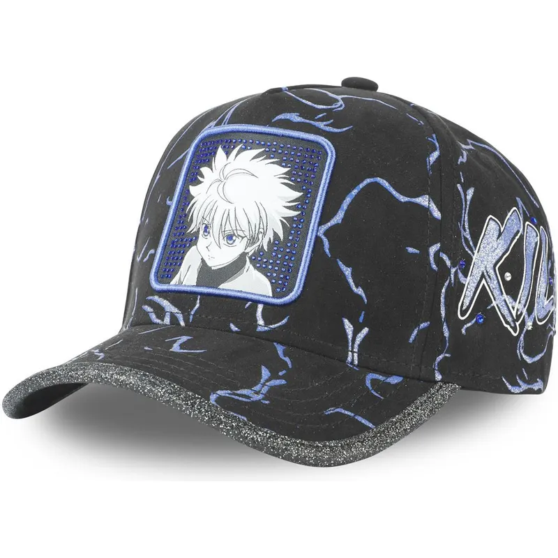 cap-izliekta-black-adjustable-strap-killua-zoldyck-hunter-x-hunter-no-capslab