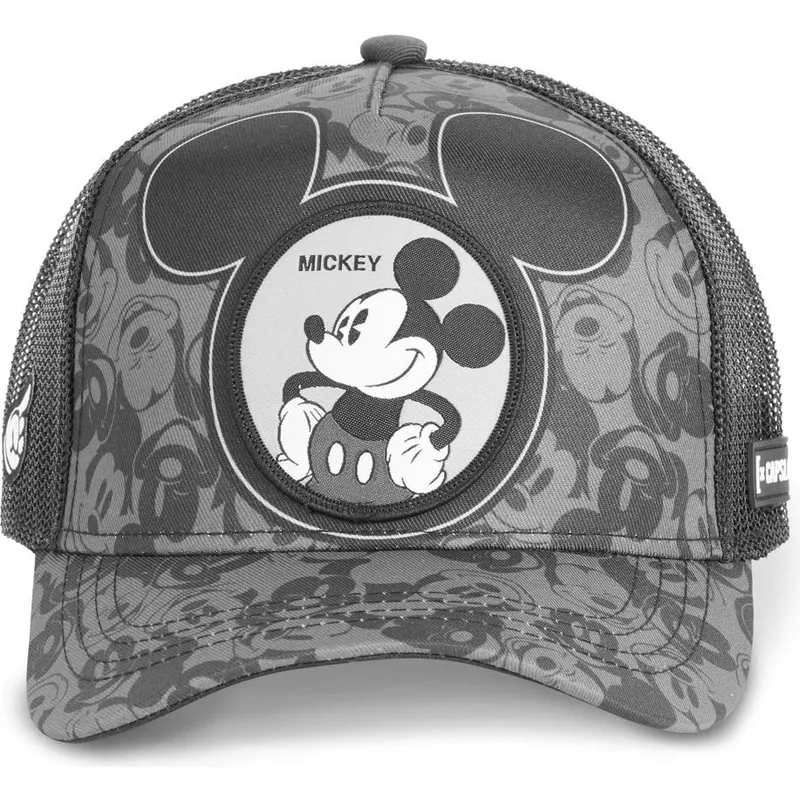 cepur-izliekta-truckeris-melns-snapback-key1-mickey-mouse-disney-no-capslab