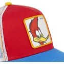 cepur-izliekta-truckeris-sarkans-snapback-pec1-kukijs-vudpekers-no-capslab