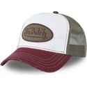 cap-izliekta-white-snapback-no-von-dutch