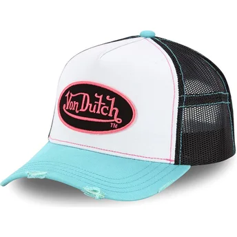 Cap izliekta white snapback no Von Dutch