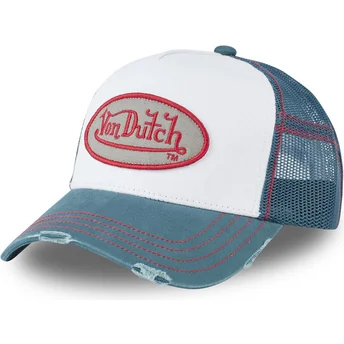 Cap izliekta white snapback no Von Dutch