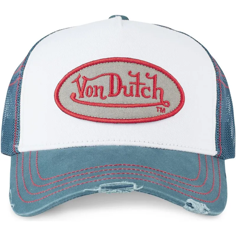 cepur-izliekta-truckeris-balts-snapback-sum-no-von-dutch