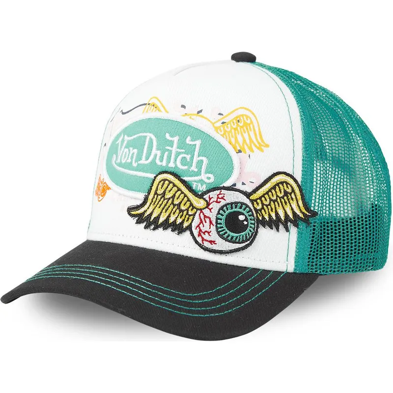 cap-izliekta-green-snapback-no-von-dutch