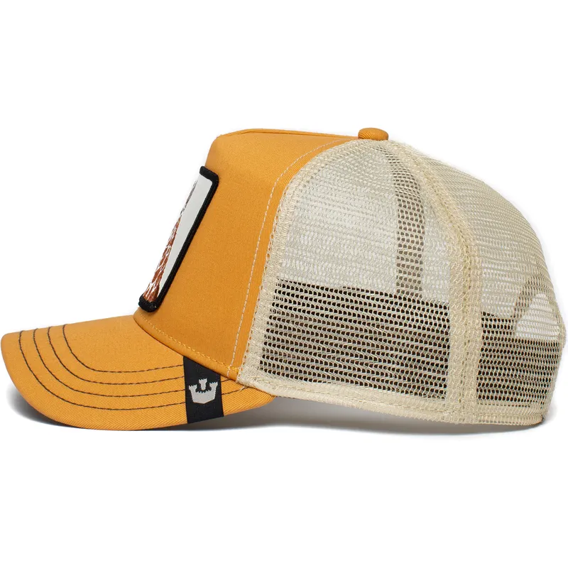 cepur-izliekta-truckeris-dzeltens-snapback-so-high-the-farm-no-goorin-bros