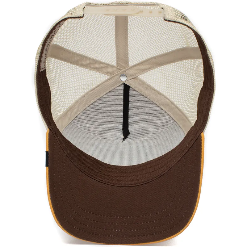 cepur-izliekta-truckeris-dzeltens-snapback-so-high-the-farm-no-goorin-bros