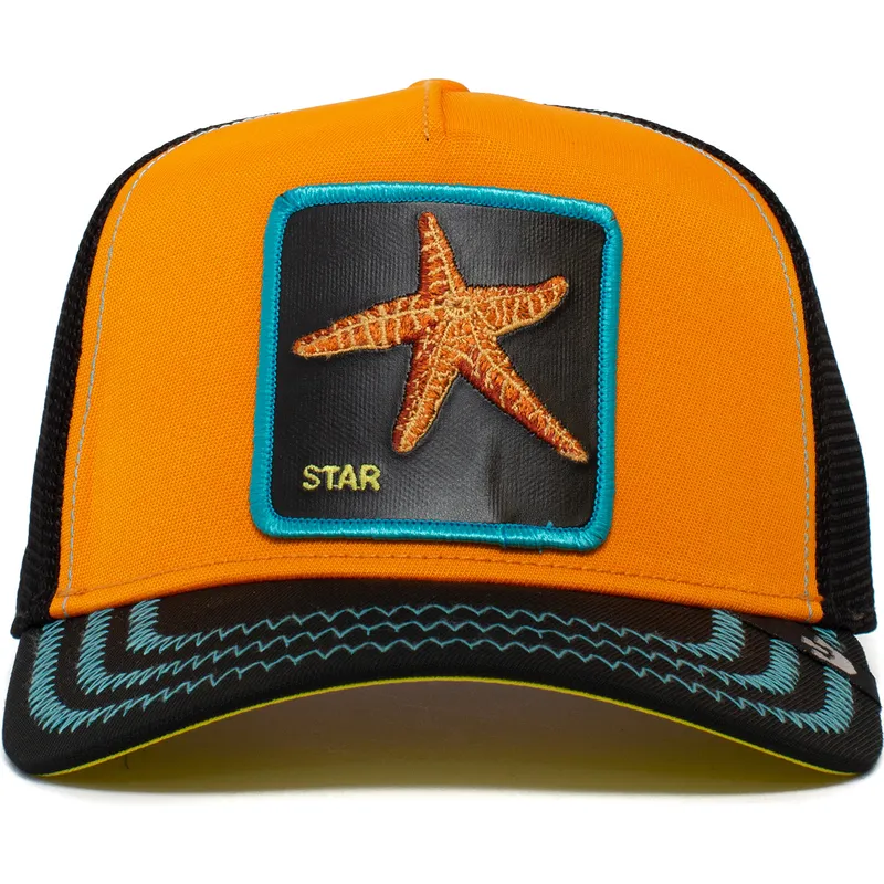 cap-izliekta-orange-snapback-estrella-no-mar-baby-i-m-a-star-the-farm-the-farm-no-goorin-bros
