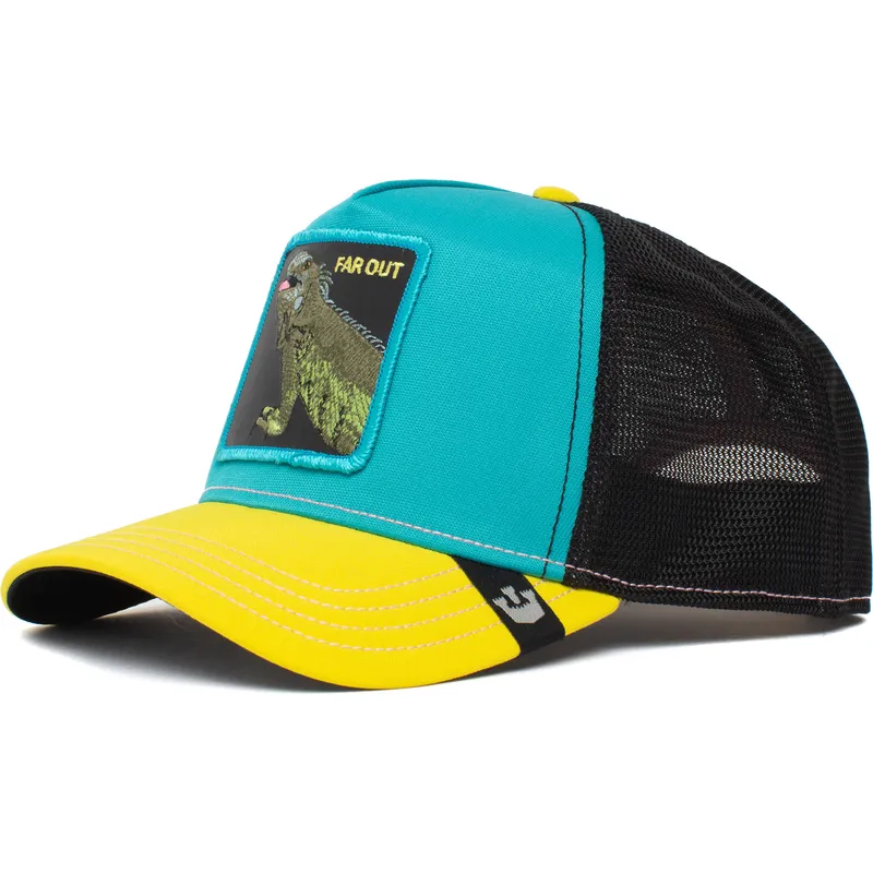 cepur-izliekta-truckeris-zils-snapback-far-out-party-the-farm-no-goorin-bros