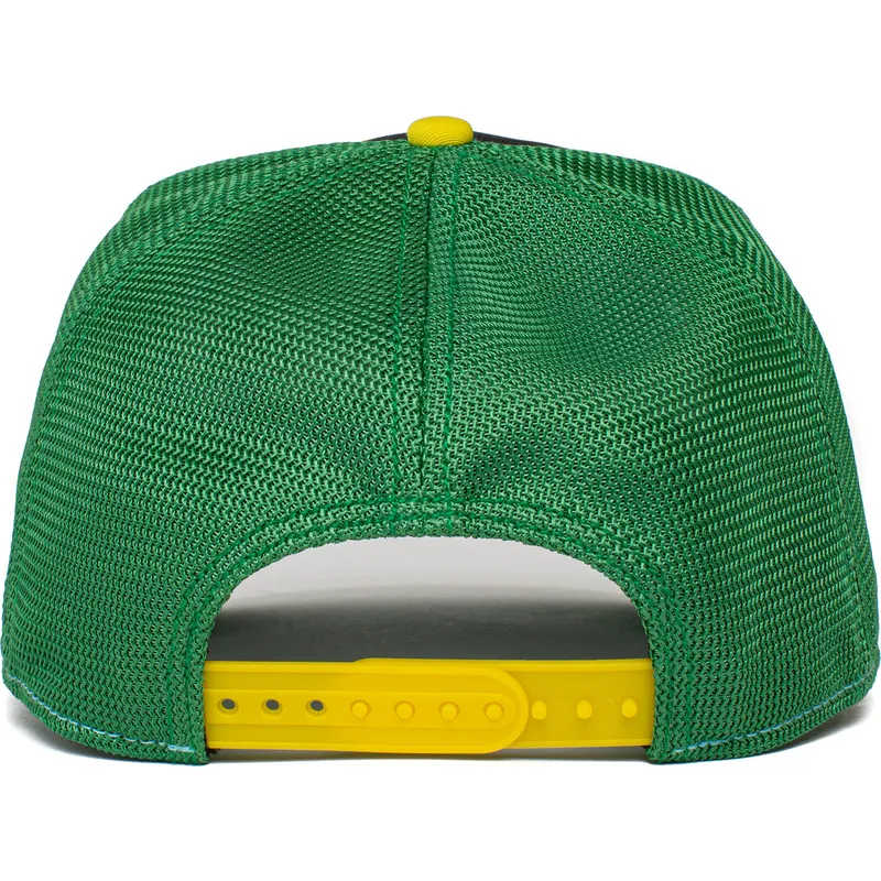 cepur-izliekta-truckeris-melns-snapback-love-bird-twitterpated-the-farm-no-goorin-bros