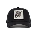 cepur-izliekta-truckeris-melns-snapback-raging-rager-the-farm-no-goorin-bros