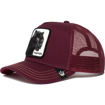 cepur-izliekta-truckeris-sarkans-snapback-the-panther-the-farm-no-goorin-bros