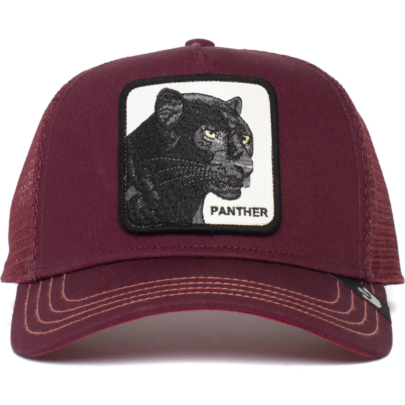 cepur-izliekta-truckeris-sarkans-snapback-the-panther-the-farm-no-goorin-bros