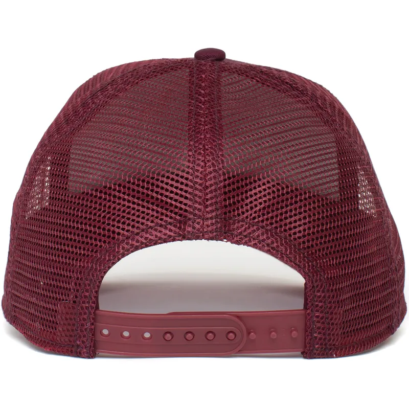 cepur-izliekta-truckeris-sarkans-snapback-the-panther-the-farm-no-goorin-bros