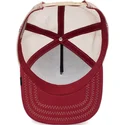 cepur-izliekta-truckeris-sarkans-snapback-goat-the-goat-the-farm-no-goorin-bros