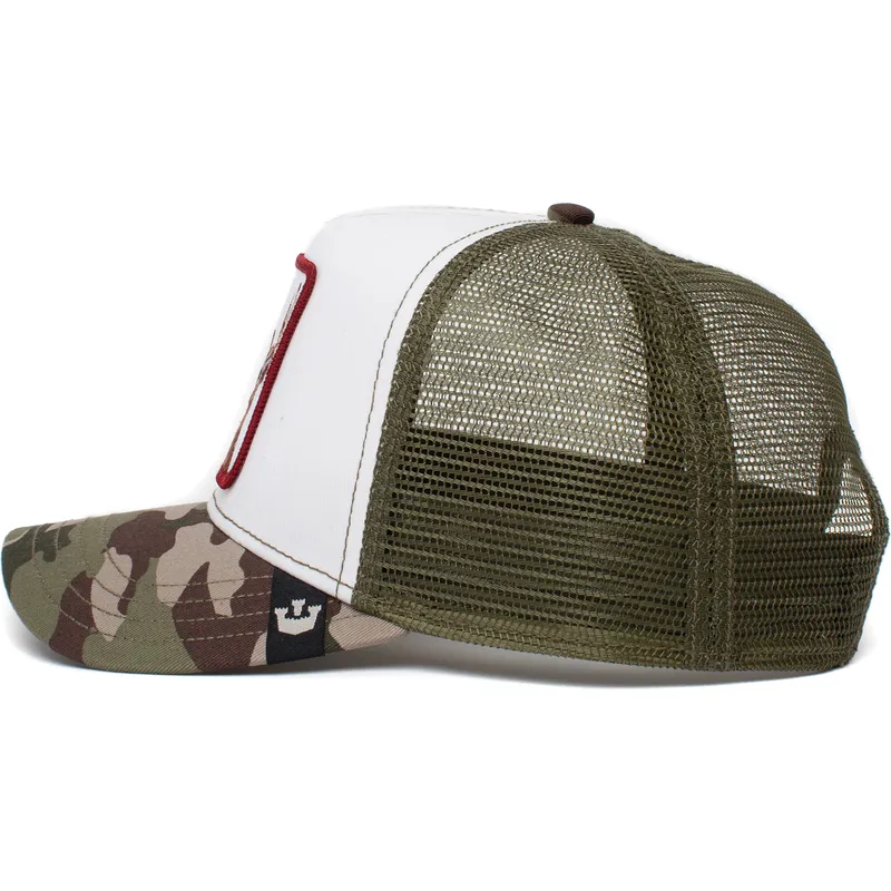 cepur-izliekta-truckeris-maskesanas-snapback-buck-fever-the-farm-no-goorin-bros