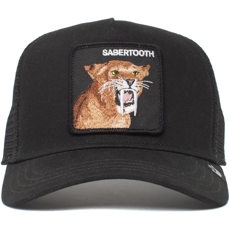 cepur-izliekta-truckeris-melns-snapback-no-sable-the-sabertooth-tiger-the-farm-no-goorin-bros cepur-izliekta-truckeris-melns-snapback-no-sable-the-sabertooth-tiger-the-farm-no-goorin-bros