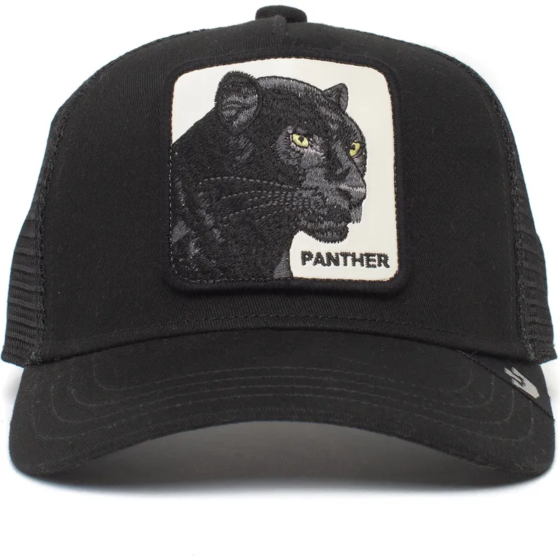 cepur-izliekta-truckeris-melns-snapback-berniem-panther-cub-the-farm-no-goorin-bros