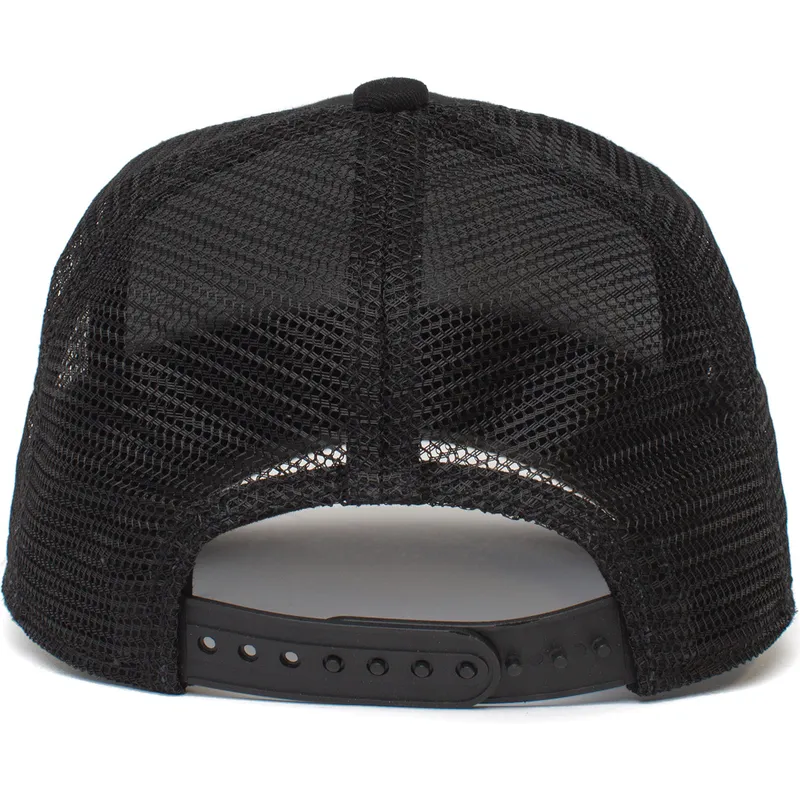cepur-izliekta-truckeris-melns-snapback-berniem-panther-cub-the-farm-no-goorin-bros