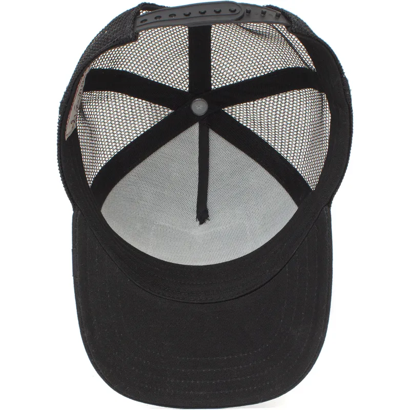 cepur-izliekta-truckeris-melns-snapback-berniem-panther-cub-the-farm-no-goorin-bros