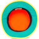eimer-orange-blau-und-gelb-hahn-cock-gallo-de-la-playa-the-farm-von-goorin-bros