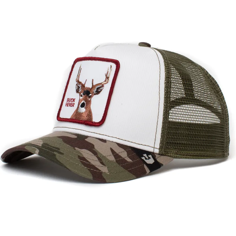 cepur-izliekta-truckeris-maskesanas-snapback-buck-fever-the-farm-no-goorin-bros