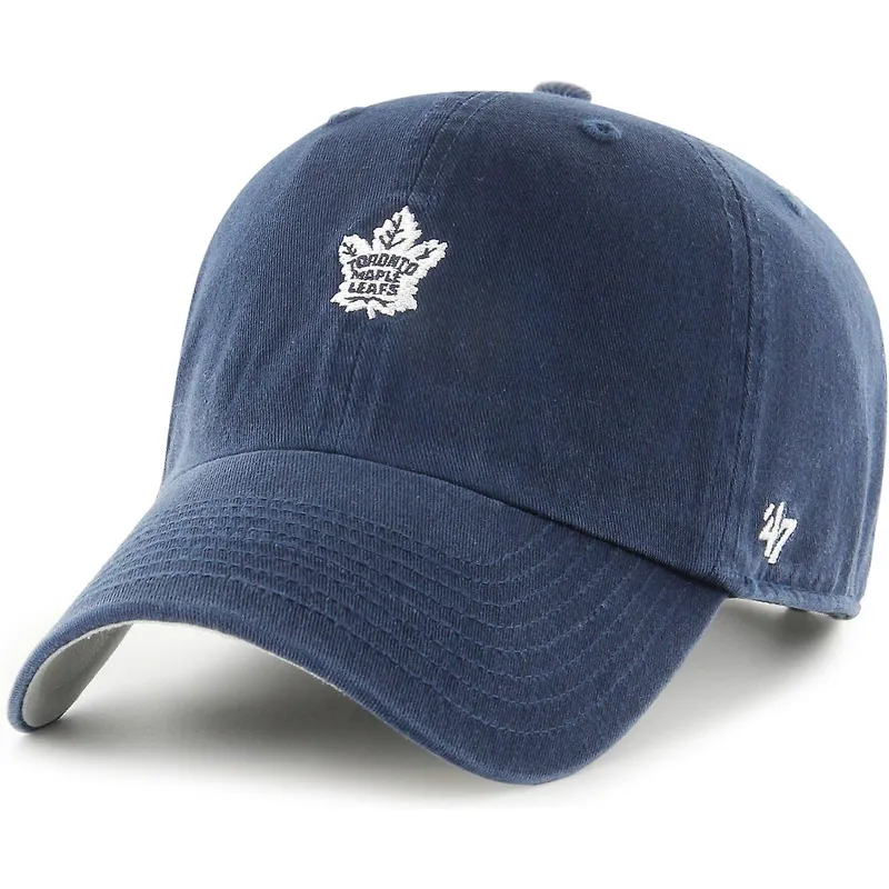 cepur-izliekta-tumsi-zils-regulejams-clean-up-base-runner-no-toronto-maple-leafs-nhl-no-47-brand