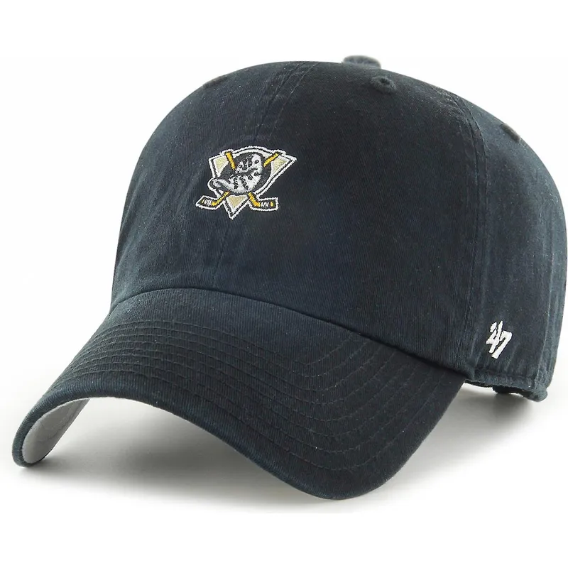 cepur-izliekta-melns-regulejams-clean-up-base-runner-no-anaheim-ducks-nhl-no-47-brand