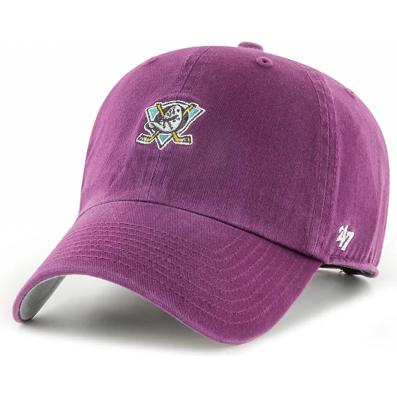 cepur-izliekta-sarkans-regulejams-clean-up-base-runner-no-anaheim-ducks-nhl-no-47-brand