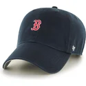 cap-izliekta-navy-blue-adjustable-strap-clean-up-base-runner-no-boston-red-sox-mlb-no-47-brand