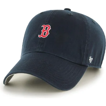 Cap izliekta navy blue adjustable strap Clean Up Base Runner no Boston Red Sox MLB no 47 Brand