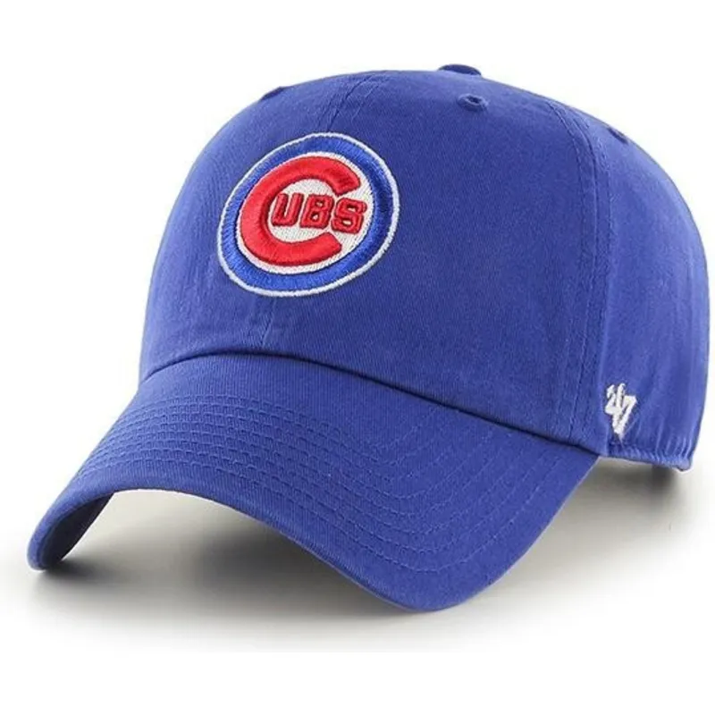 cepur-izliekta-zils-regulejams-clean-up-no-chicago-cubs-mlb-no-47-brand