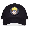 schwarze-gebogene-snapback-kappe-naruto-uzumaki-von-difuzed
