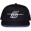 gorra-plana-negra-snapback-konoha-naruto-de-difuzed