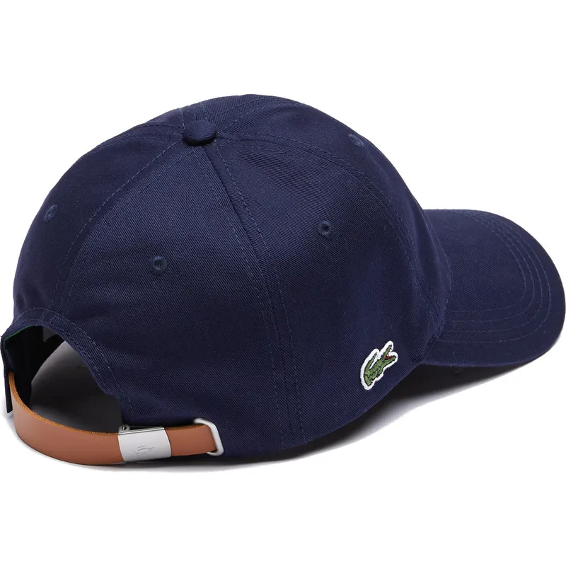 cepur-izliekta-tumsi-zils-regulejams-contrast-strap-no-lacoste