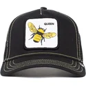 gorra-trucker-negra-abeja-queen-bee-de-goorin-bros