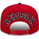 cepur-plakana-sarkans-snapback-9fifty-team-arch-no-boston-red-sox-mlb-no-new-era