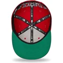 cepur-plakana-sarkans-snapback-9fifty-team-arch-no-boston-red-sox-mlb-no-new-era