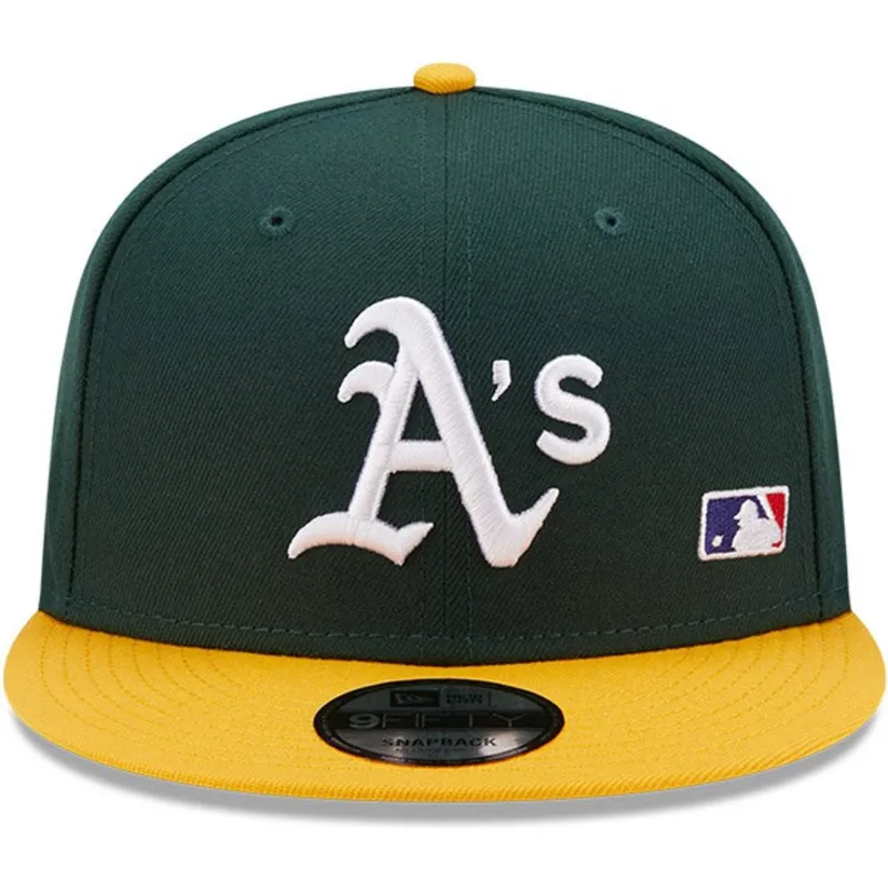 cepur-plakana-zals-snapback-9fifty-team-arch-no-oakland-athletics-mlb-no-new-era
