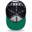 cepur-plakana-tumsi-zils-snapback-9fifty-team-arch-no-new-york-yankees-mlb-no-new-era