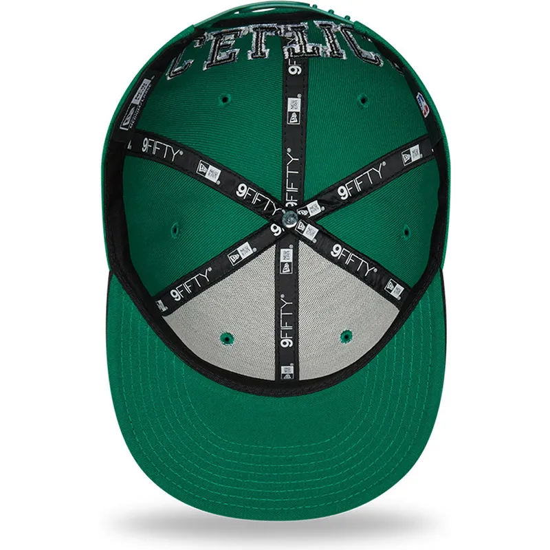 cepur-plakana-zals-snapback-9fifty-team-arch-no-boston-celtics-nba-no-new-era