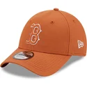 cepur-izliekta-bruns-regulejams-9forty-league-essential-no-boston-red-sox-mlb-no-new-era