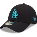 cepur-izliekta-tumsi-zils-regulejams-9forty-league-essential-no-los-angeles-dodgers-mlb-no-new-era