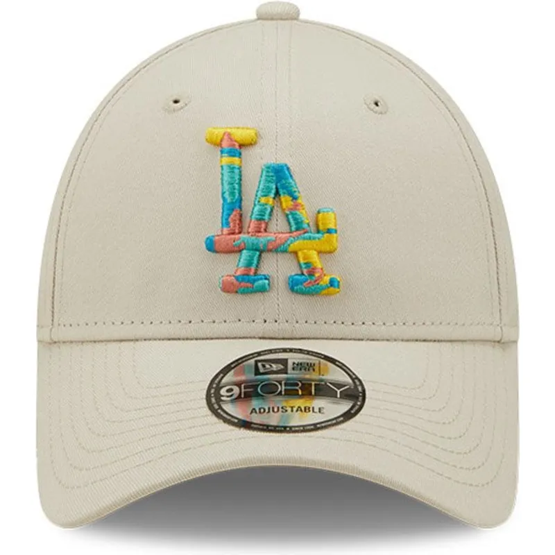 cepur-izliekta-peleks-regulejams-9forty-camo-infill-no-los-angeles-dodgers-mlb-no-new-era