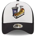 cepur-izliekta-truckeris-balts-snapback-a-frame-stadium-food-hot-dog-no-new-york-yankees-mlb-no-new-era