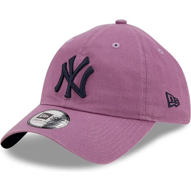 cepur-izliekta-violets-regulejams-9twenty-essential-casual-classic-no-new-york-yankees-mlb-no-new-era