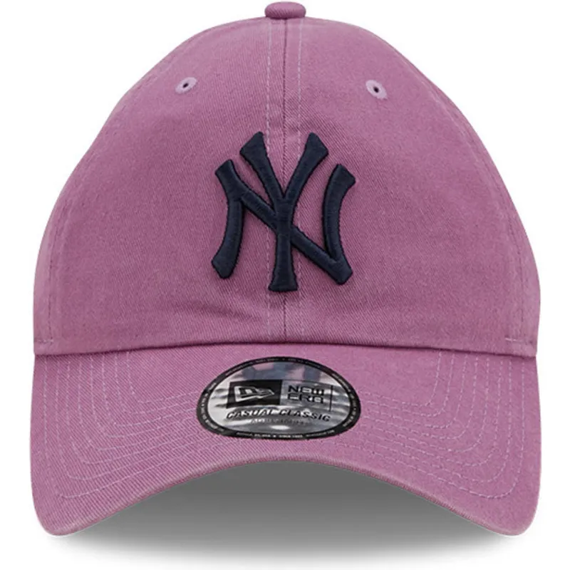 cepur-izliekta-violets-regulejams-9twenty-essential-casual-classic-no-new-york-yankees-mlb-no-new-era