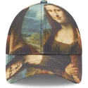 cepur-izliekta-daudzkrasains-regulejams-9forty-mona-le-louvre-no-new-era